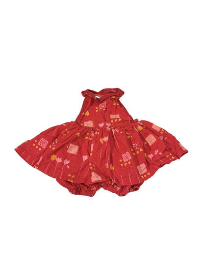 Girl Power Elephant Print Romper 12M