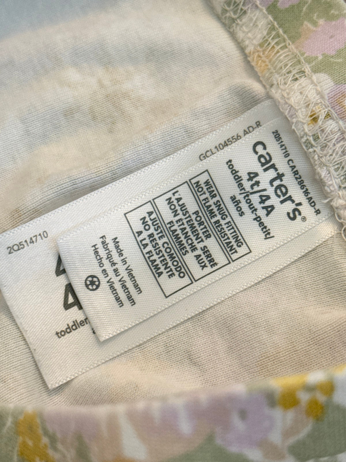 Carter's Floral Bike Shorts 4T
