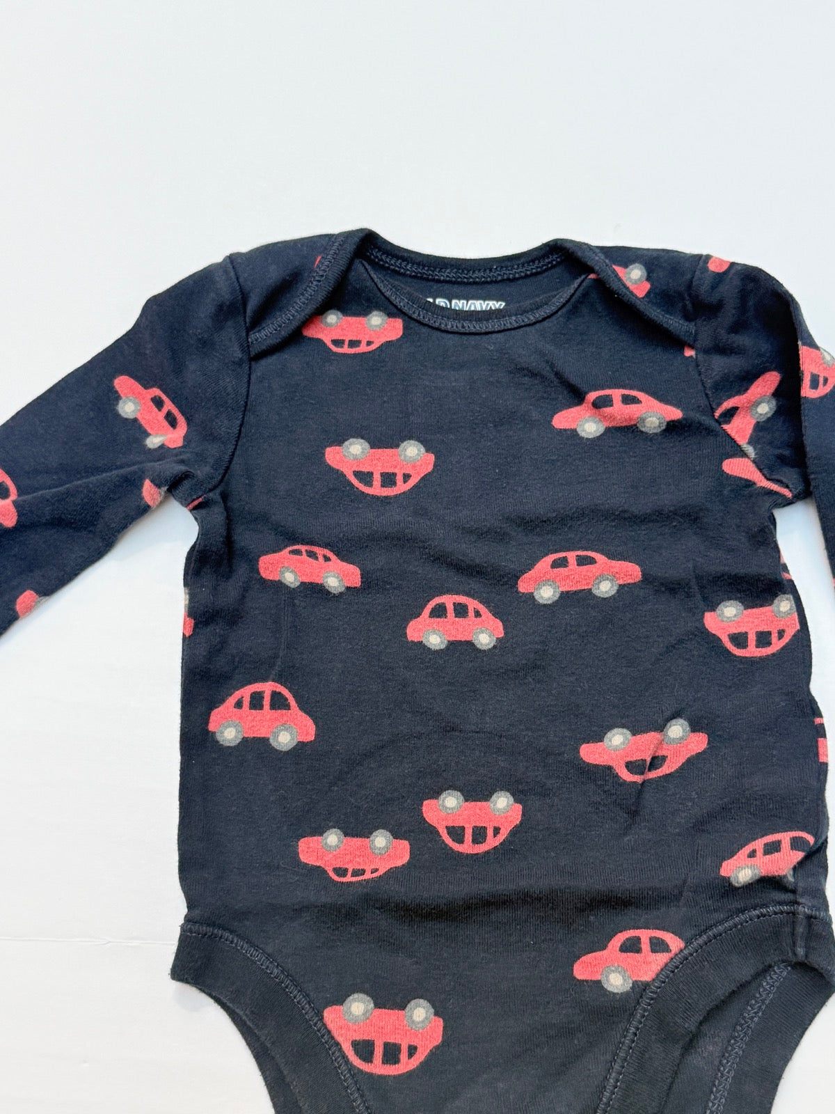 Old Navy Car Print Bodysuit 6-12M