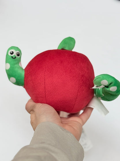 Music Apple and Worm Plush Toy