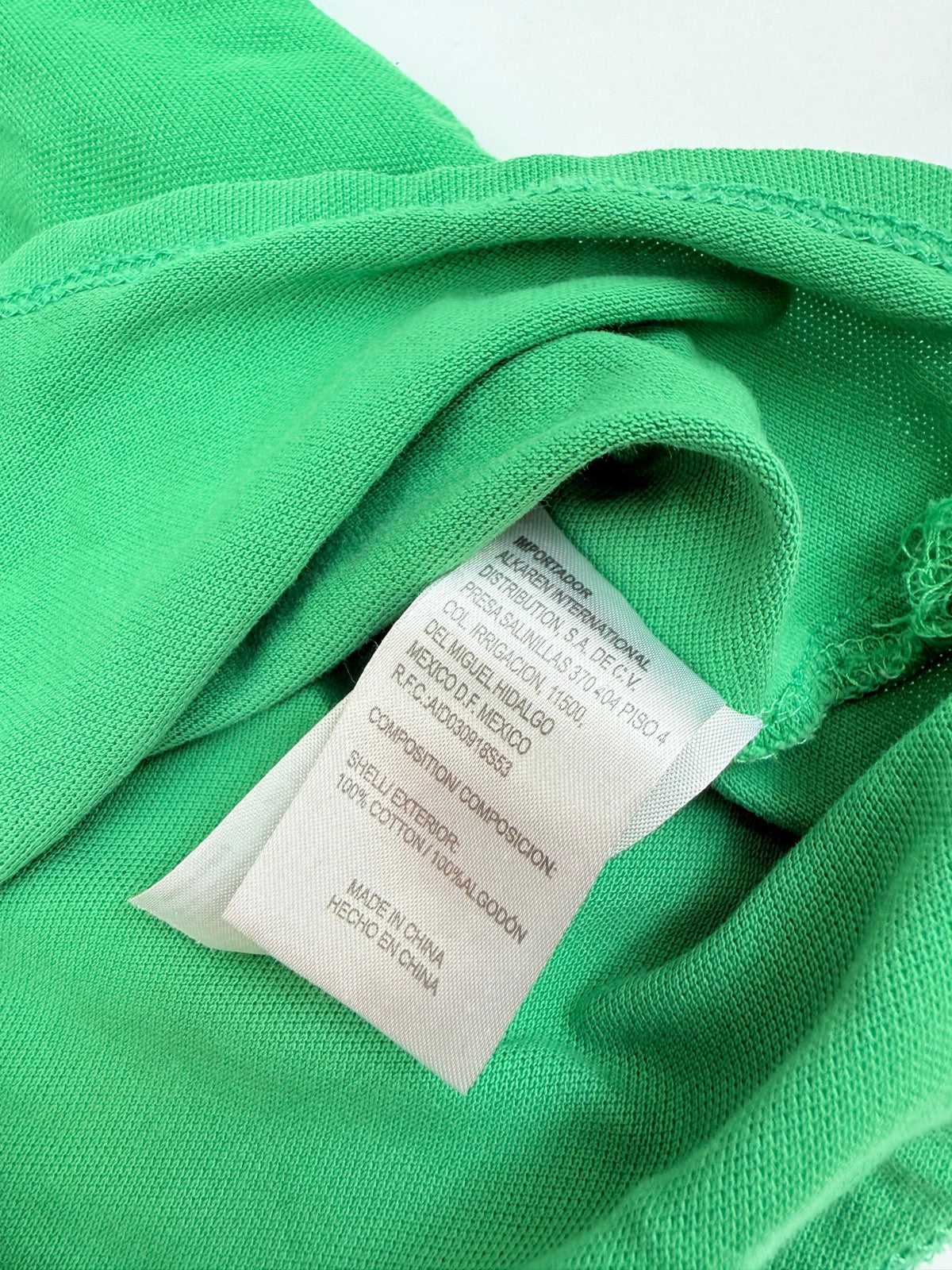 U.S. Polo Assn Green Polo Shirt 3T