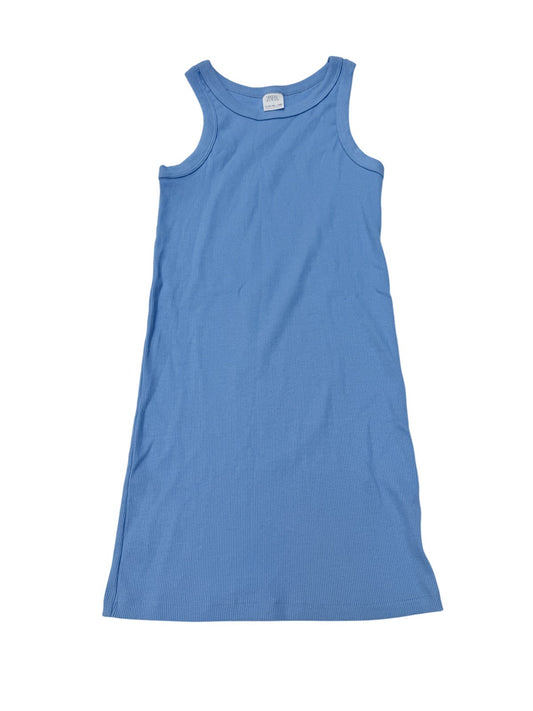 Zara Blue Ribbed Tank Dress 11-12