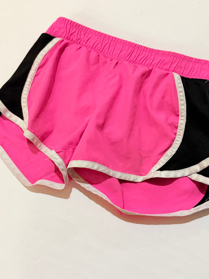 Old Navy Active Pink Black Running Shorts Size 8