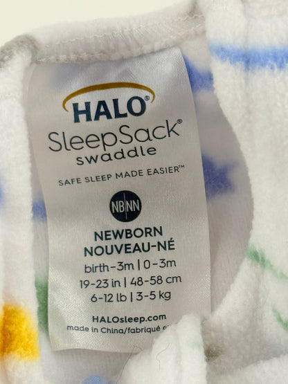 HALO SleepSack Swaddle Dinosaur Fleece Sleep Sack NB