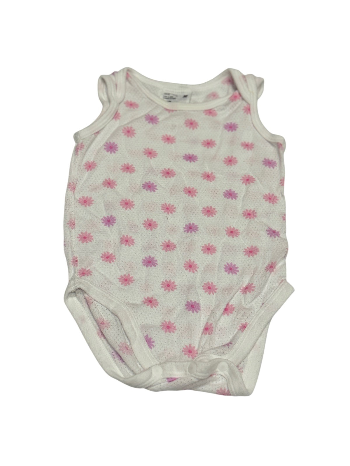 Uniqlo Floral Sleeveless Baby Bodysuit 12-18M