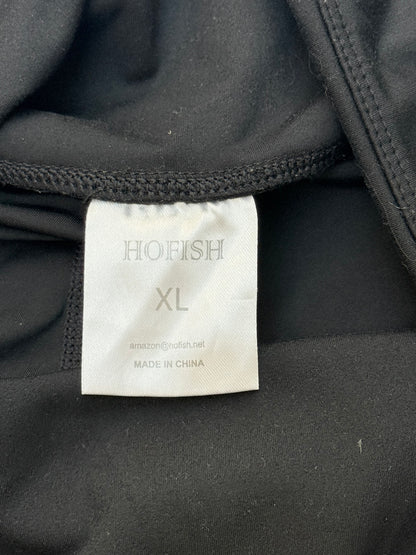HOFISH Maternity Black High-Waist Leggings Size XL