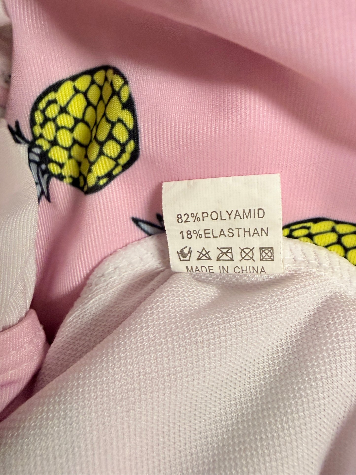 Swimsuit Pineapple Print 80= 12-18m