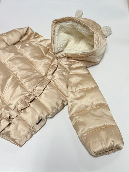 Baby Gap 12-18m Gold Bear Coat