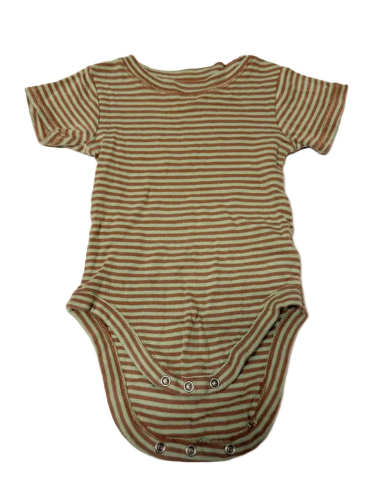 Bundles Baby Place Striped Short Sleeve Bodysuit, 12–18 Months