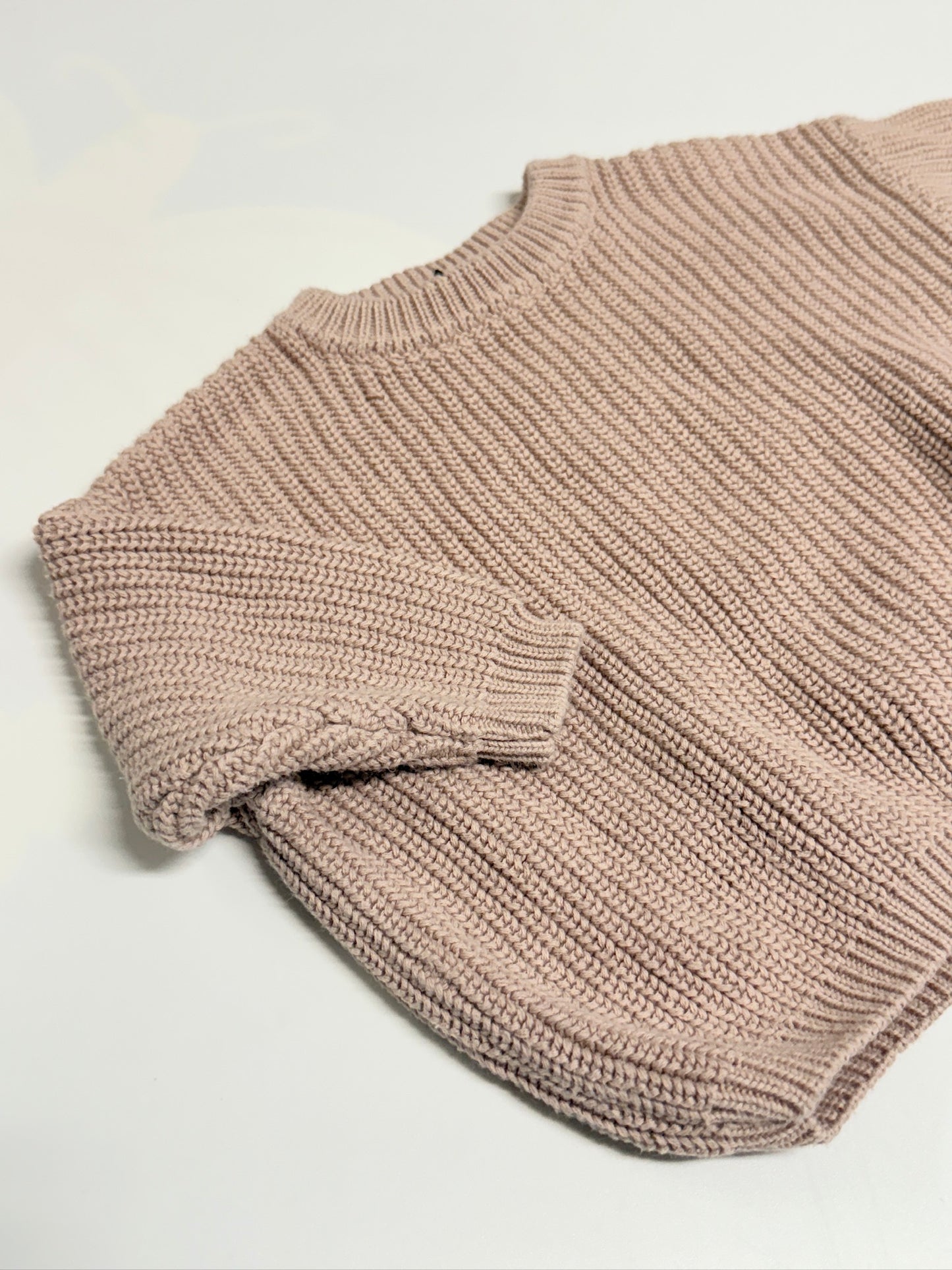 Belan J. Knit 0-6m Cotton Knit Sweater