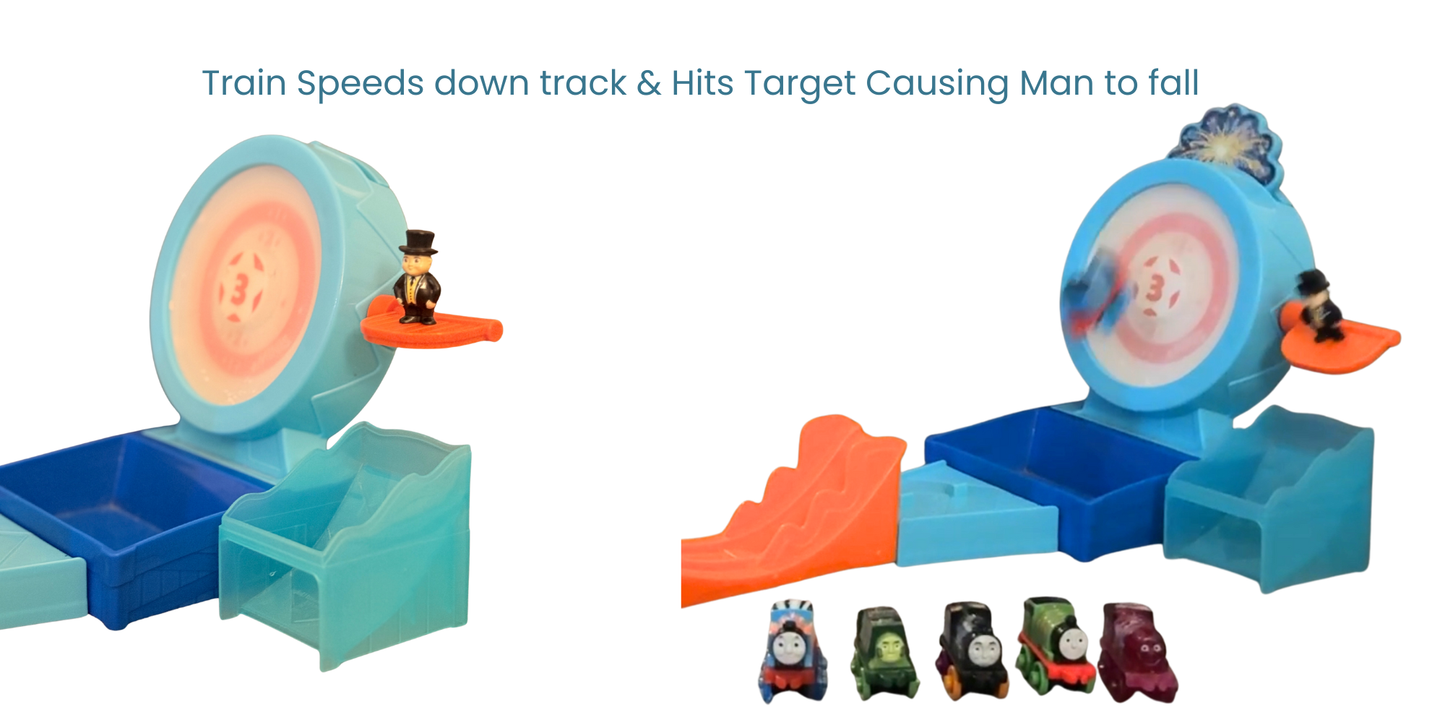 Thomas & Friends Minis Target Blast Stunt Set with lot of 17 Trains pc