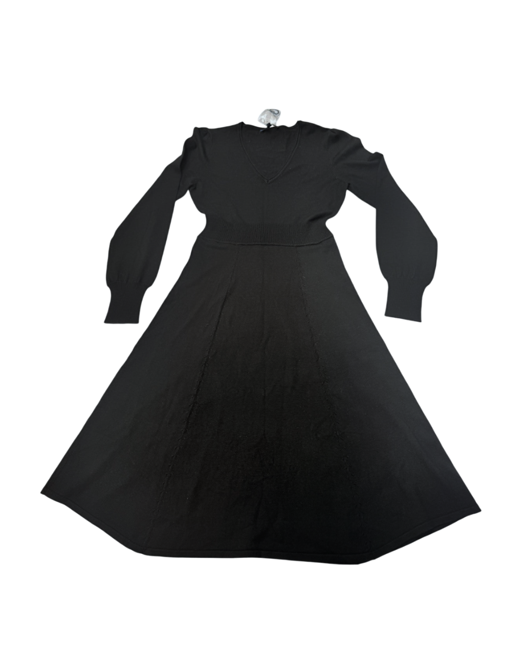 NWT - Thyme Maternity Black Sweater Dress S/P
