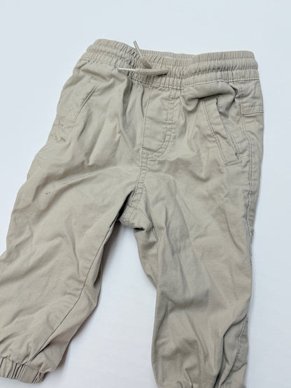 Old Navy Khaki Jogger Pants 12-18M