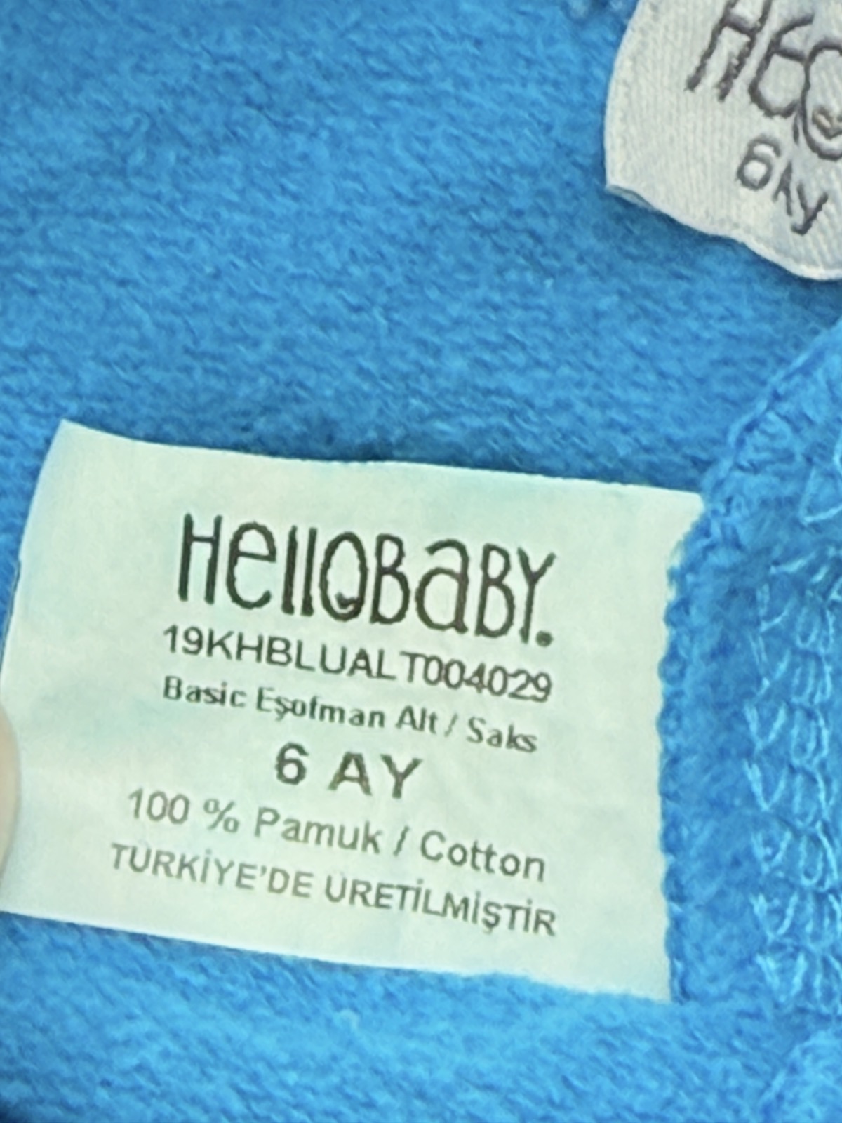 HelloBaby Blue Joggers Size 6M