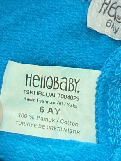 HelloBaby Blue Joggers Size 6M