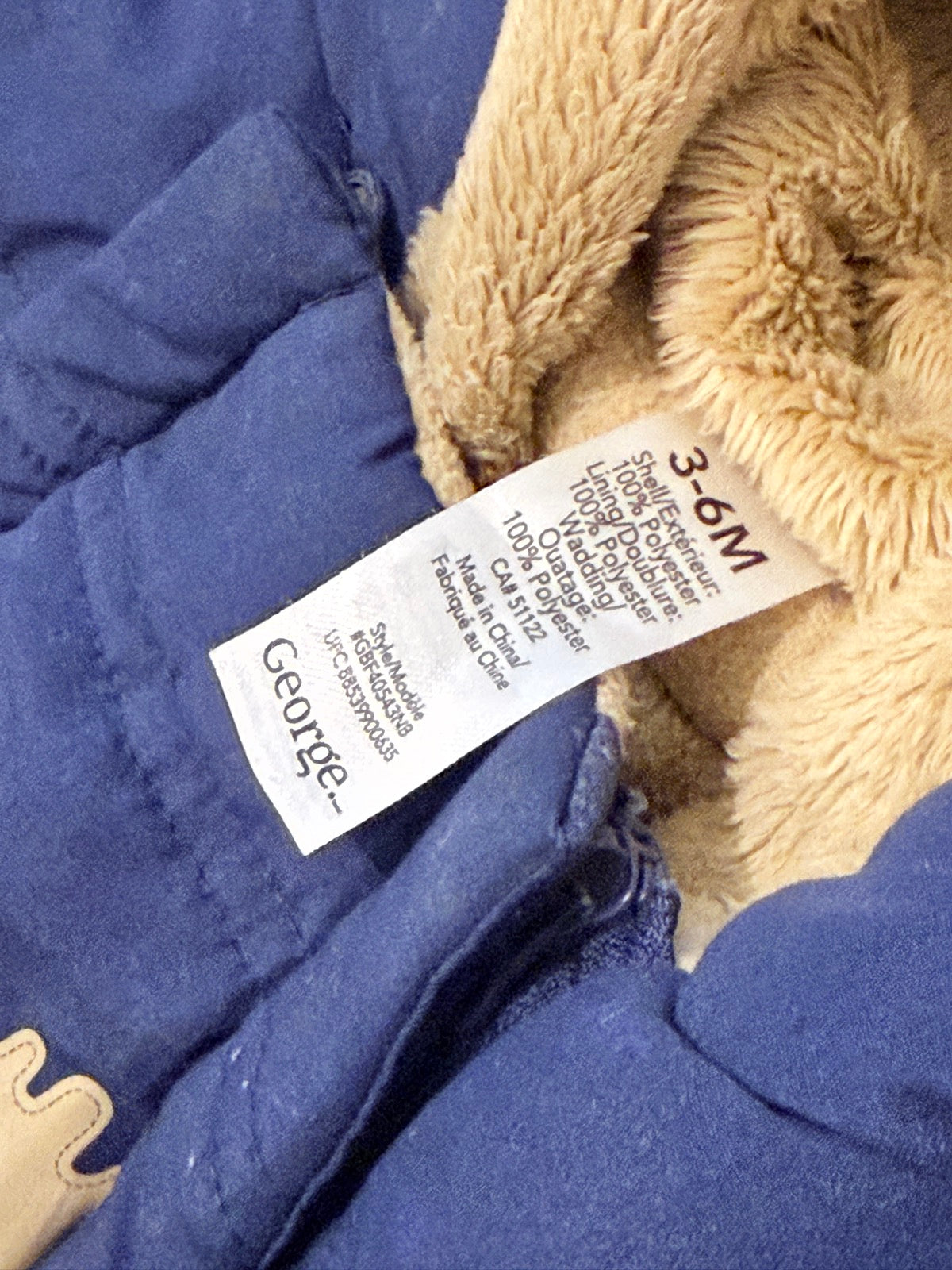 George Moose Snowsuit Pram 3-6M