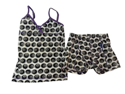 Claesen's Circle Print Cami & Shorts Set 4