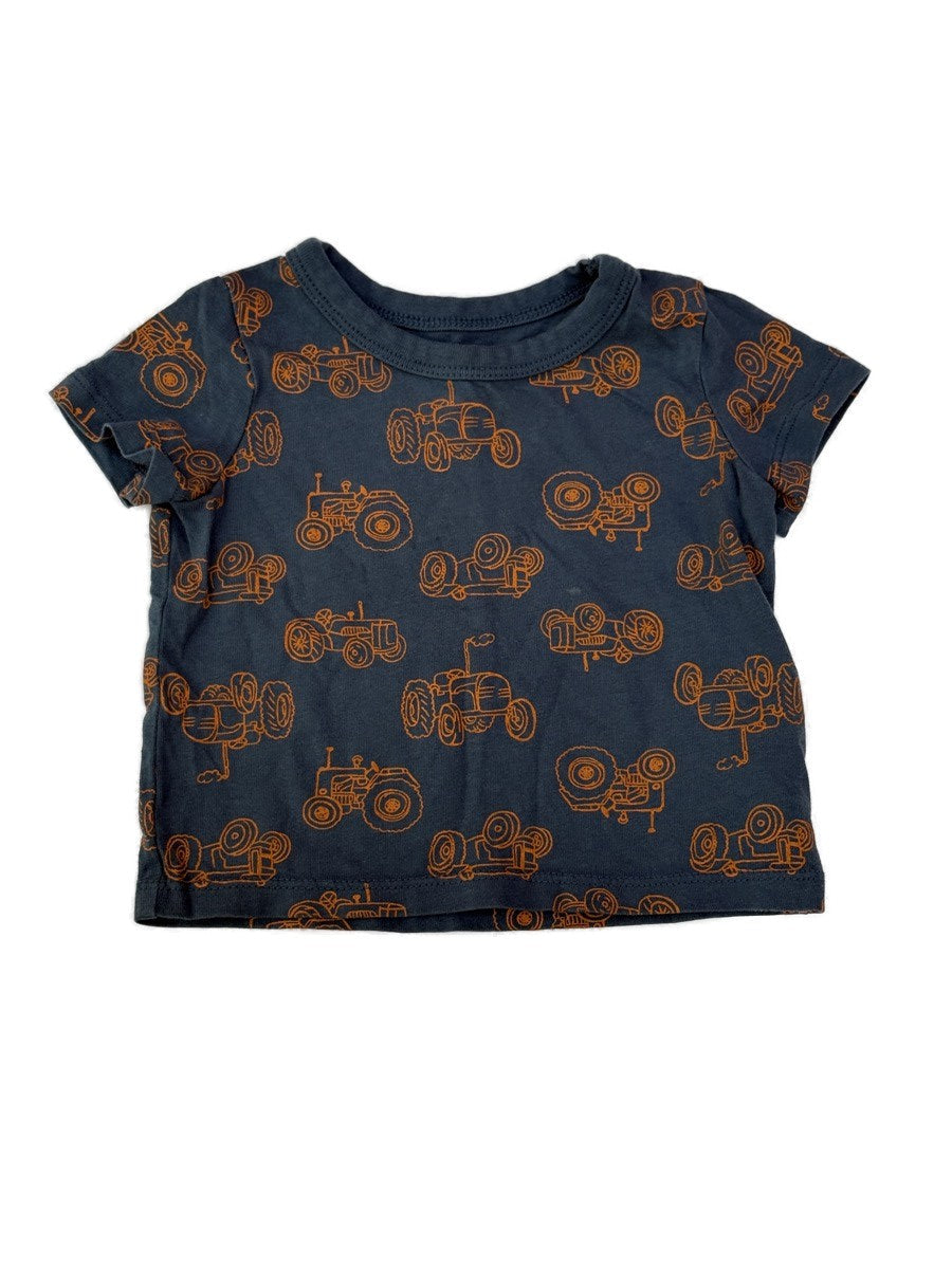 Joe Fresh Tractor Print T-Shirt 3-6m