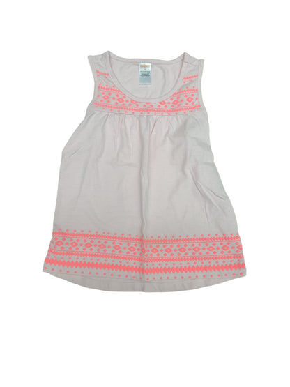 Gymboree Pink Aztec Print Tank Top Size 8
