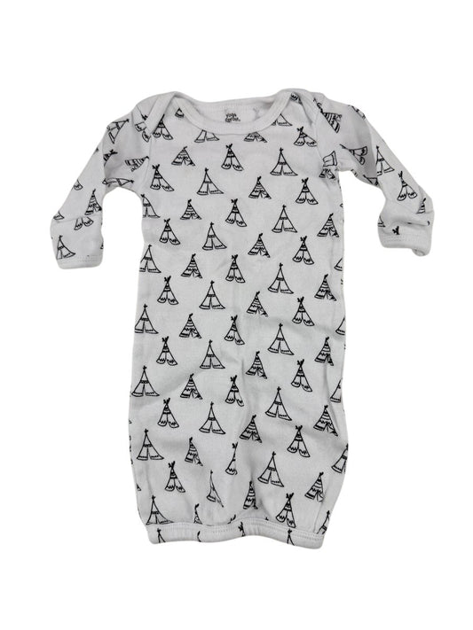Yoga Sprout Teepee Long Sleep Gown Preemie