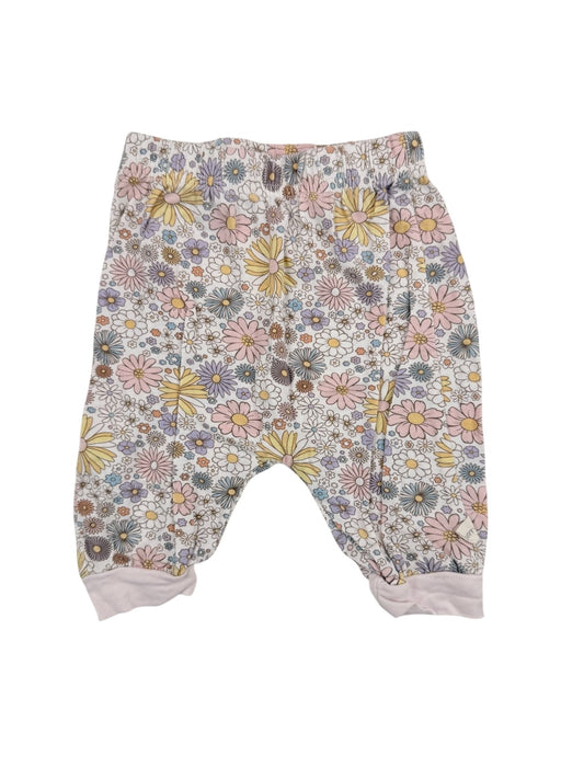 Milkberry Floral Harem Pants 0-3M