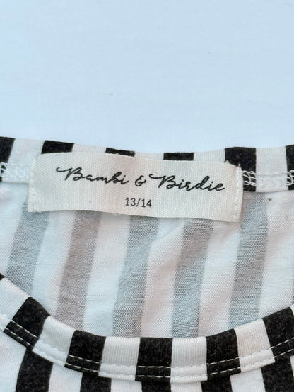 Bambi & Birdie Striped Pajama Set 13/14