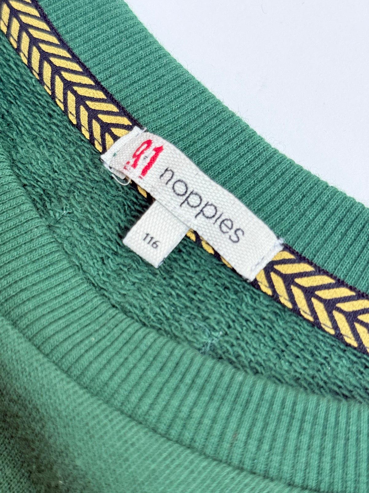 Noppies Green Graphic Sweatshirt Size 116