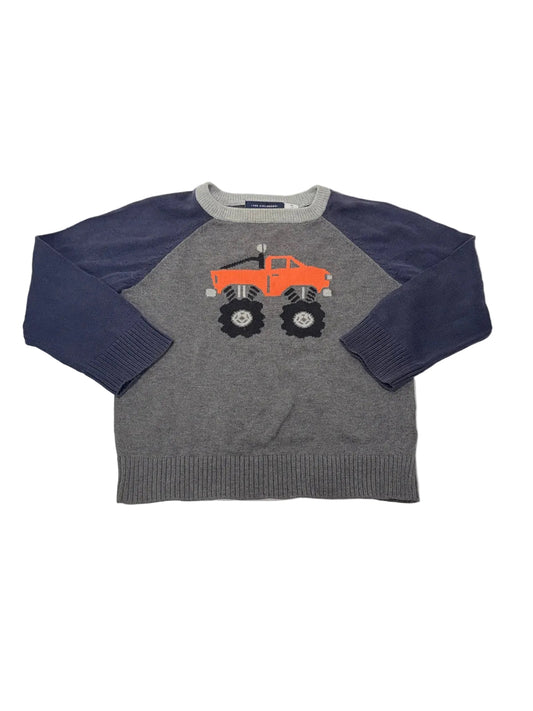 The Children's Place Cotton Monster Truck Sweater 2T