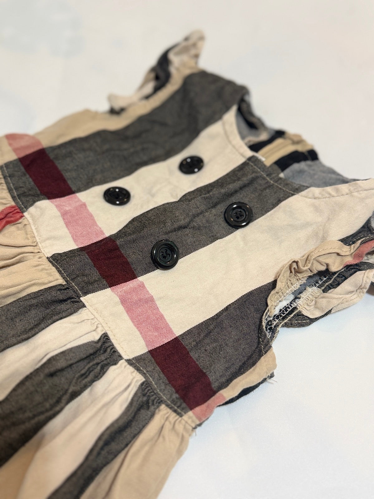 Check Dress Girls Size 2/3Y