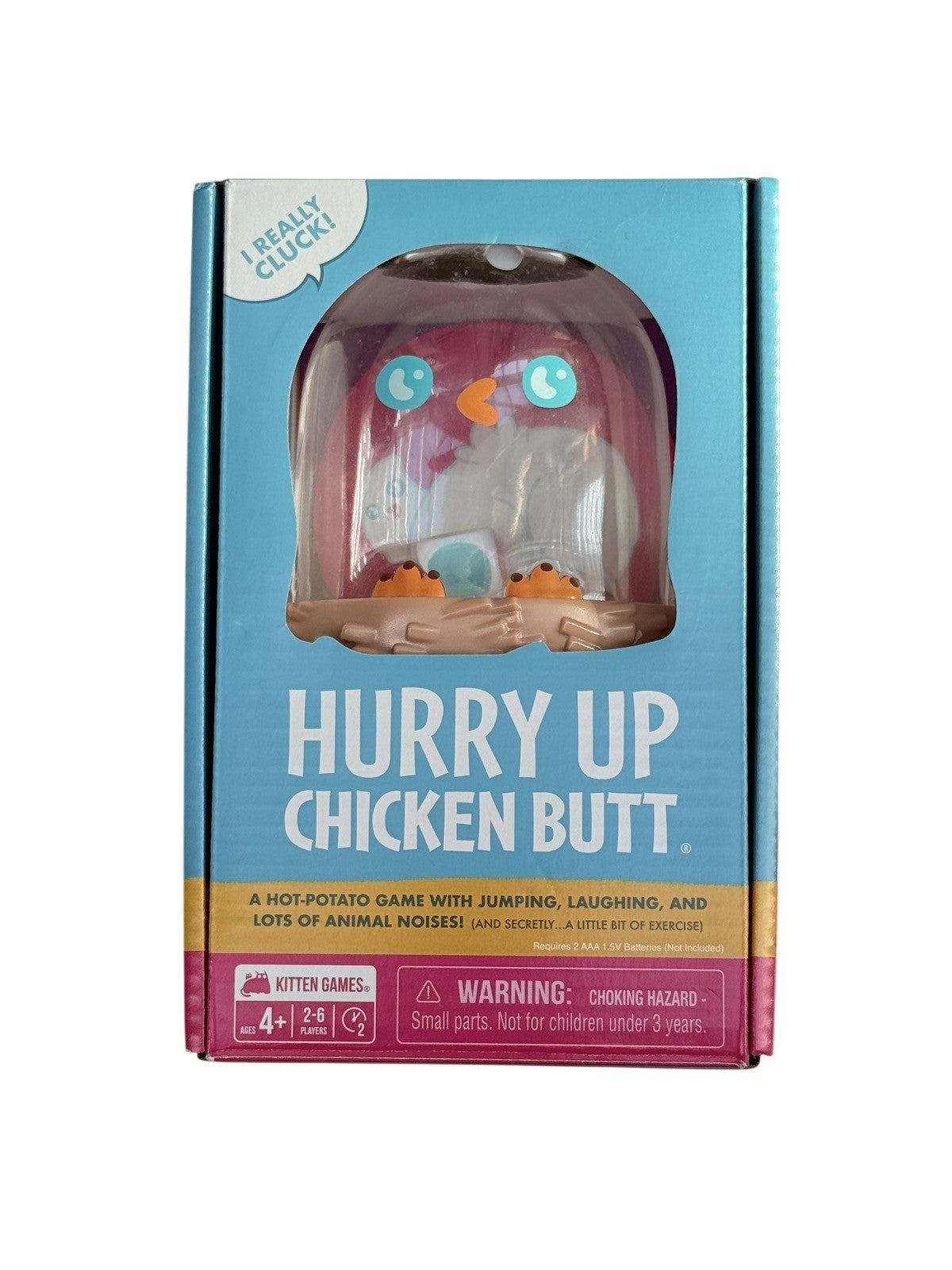 NWT - Kitten Games Hurry Up Chicken Butt Game