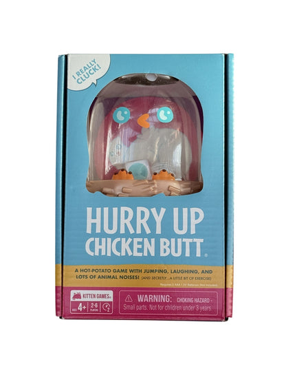 NWT - Kitten Games Hurry Up Chicken Butt Game