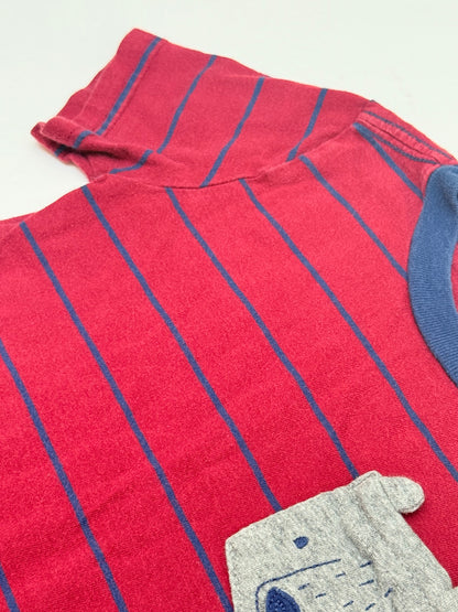 Simple Joys by Carter's Striped Bear Tee 2T