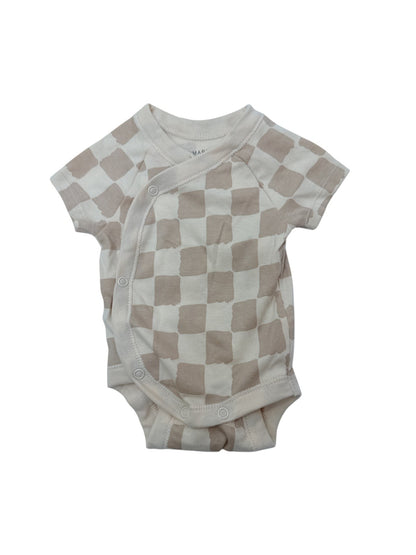 Primark Baby Checkered Bodysuit Up to 1 Month