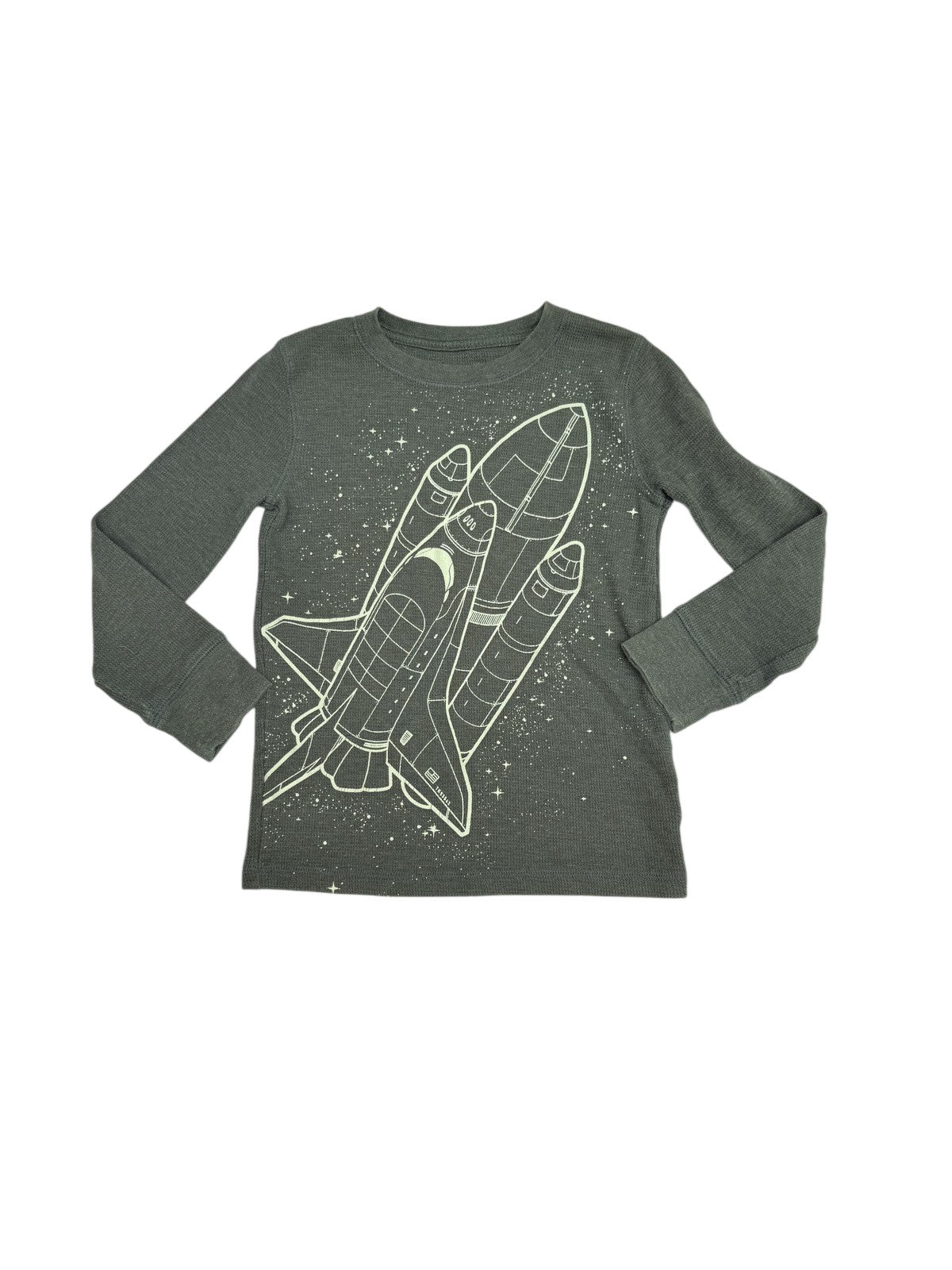 Jumping Beans Space Shuttle Thermal Shirt Size 5