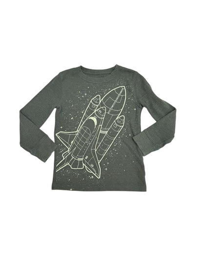Jumping Beans Space Shuttle Thermal Shirt Size 5