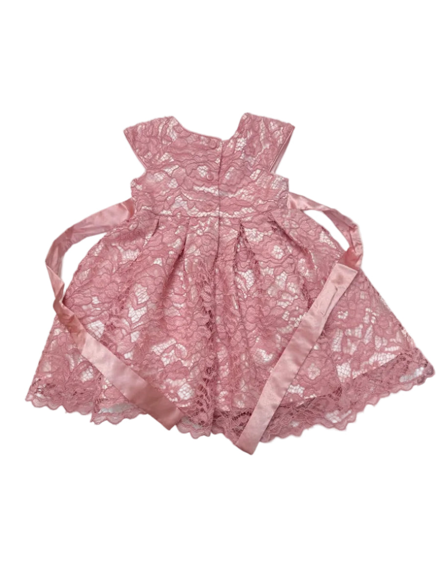 Jona Michelle Pink Lace Dress Size 2