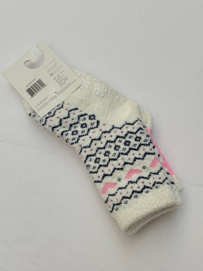 NWT - Joe Fresh Fuzzy Socks 2-Pack 12-24M