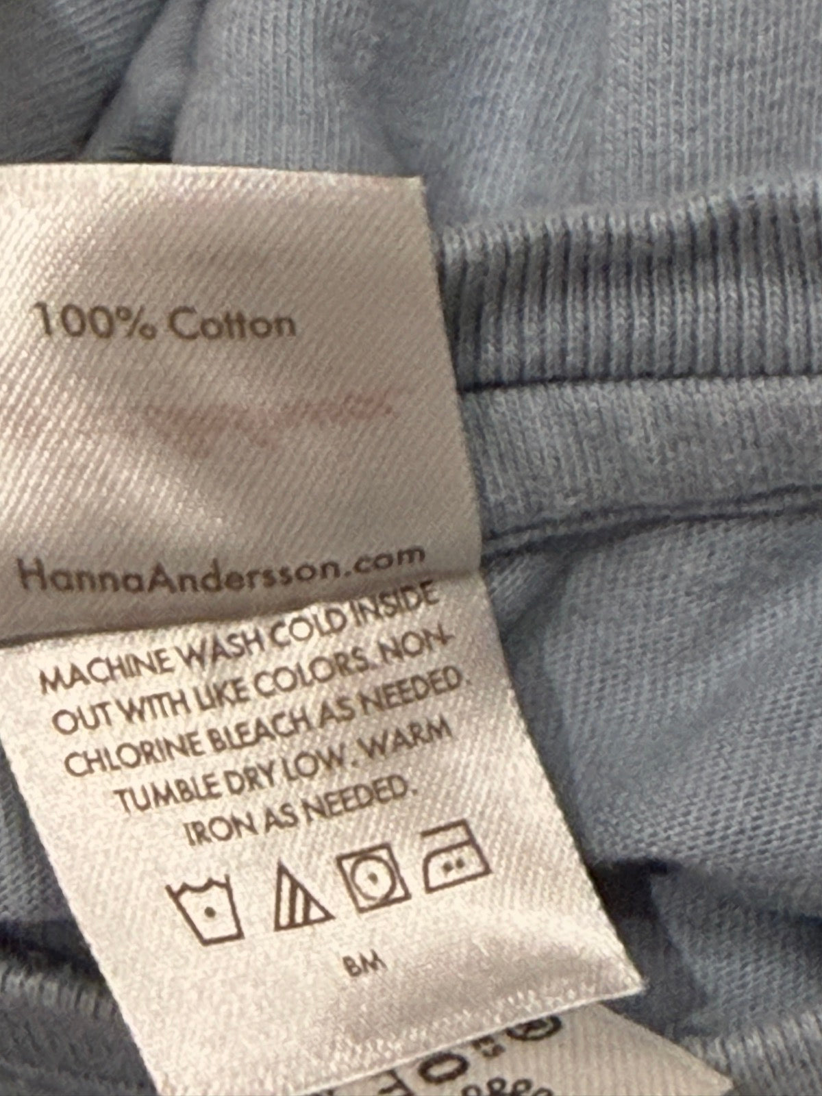 Hanna Andersson Blue Long Sleeve Tee 90cm 3T