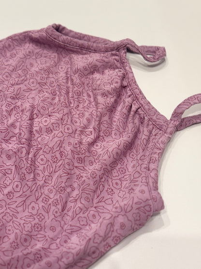 Joe Fresh Floral Purple Romper 12-18M