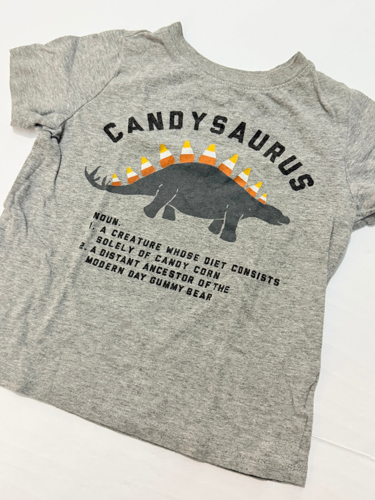 Old Navy Candysaurus Gray T-Shirt 3T