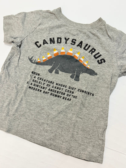 Old Navy Candysaurus Gray T-Shirt 3T