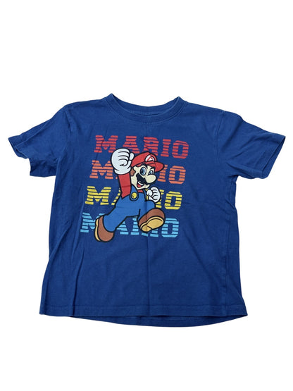 Super Mario Blue Graphic T-Shirt 3T
