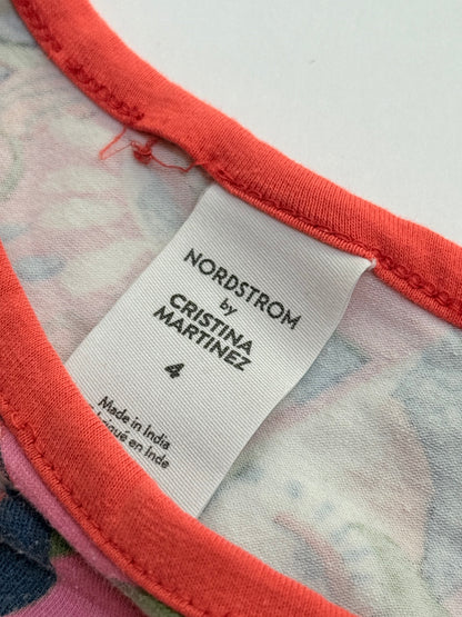 Nordstrom Cristina Martinez Floral Dress Size 4