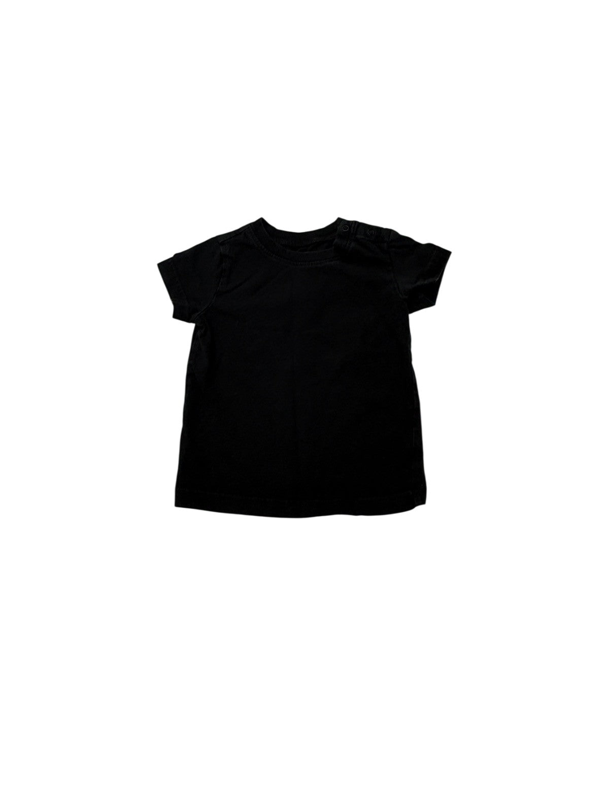 Primary Black T-Shirt 12-18M
