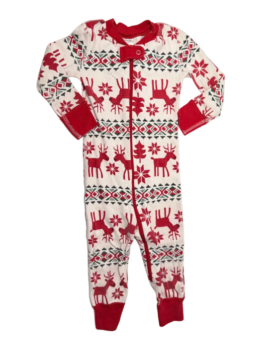 Hanna Andersson Christmas Reindeer Pajama 18-24m