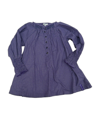 Minymo Purple Polka Dot Blouse Size 5