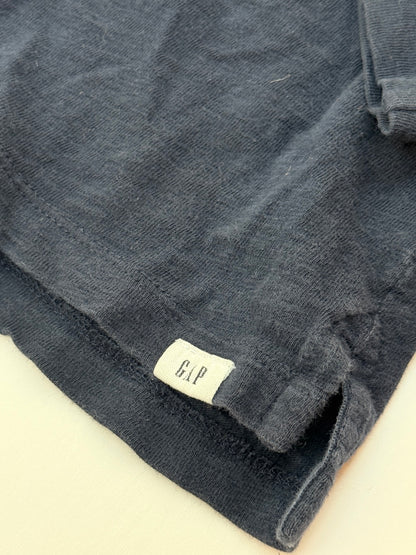 Baby Gap Navy Long Sleeve Polo 2T