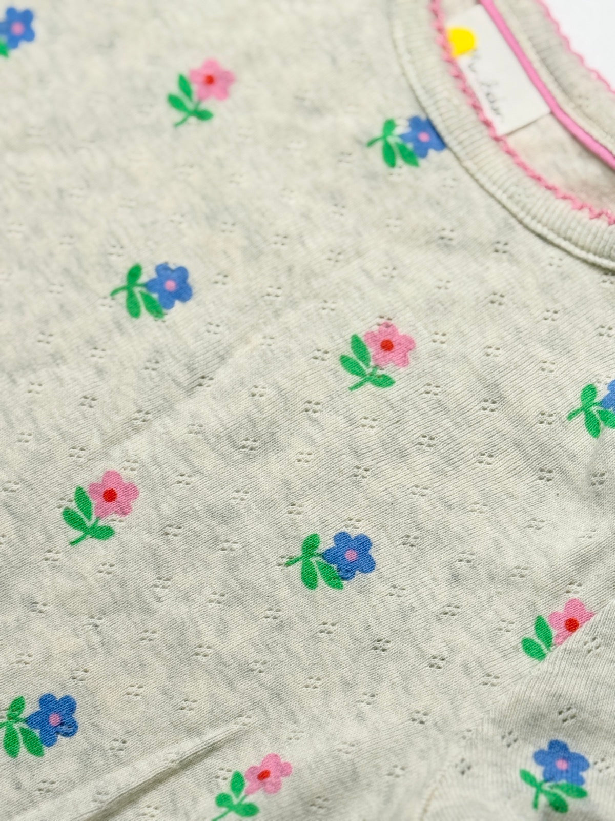 Mini Boden Floral T-Shirt 4-5Y