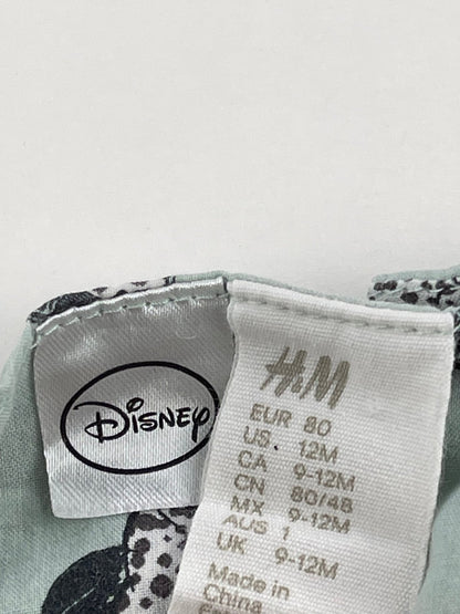 H&M Disney Minnie Mouse Mint Dress 9-12M