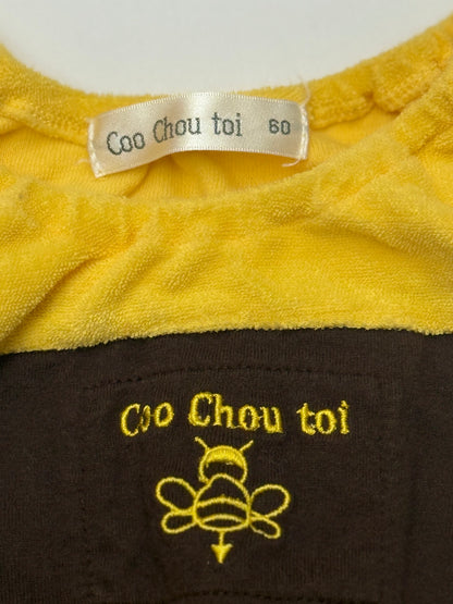 Coo Chou Toi Bee Costume Romper 3-6M
